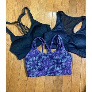 Sports Bra Lot of (3) Victoria Sport, Gaiam and Calia XS